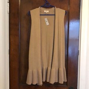 Petite Loft sweater vest - NWT!